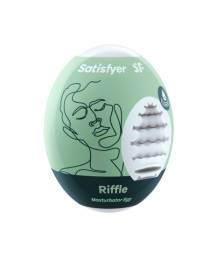 Oeuf masturbateur flexible Riffle Satisfyer - CC597000